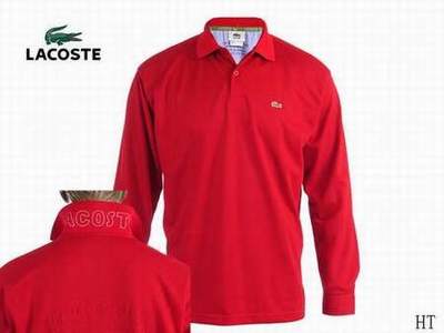 chemise lacoste pas cher